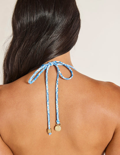 Navagio Tara Triangle Bikini Top Tigerlily