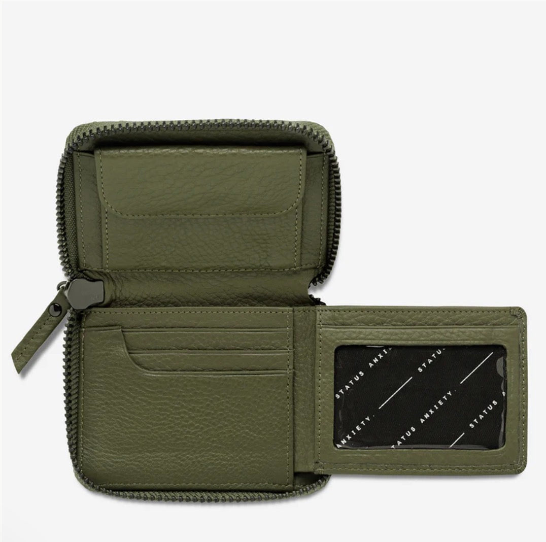 Wayward Khaki Wallet - Status Anxiety