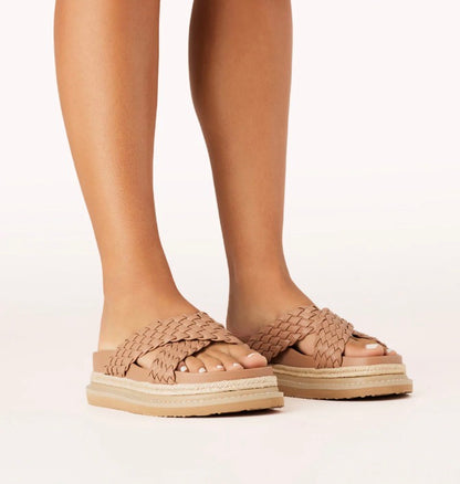 Allyra Dark Sand Billini Sandal