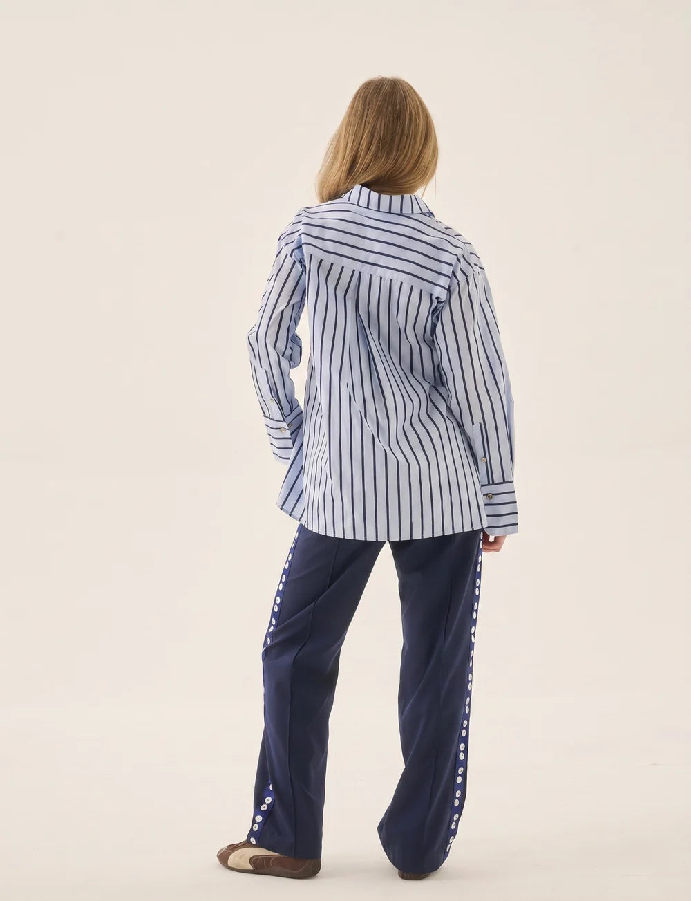 AJJA Crest Palermo Shirt Sea Blue