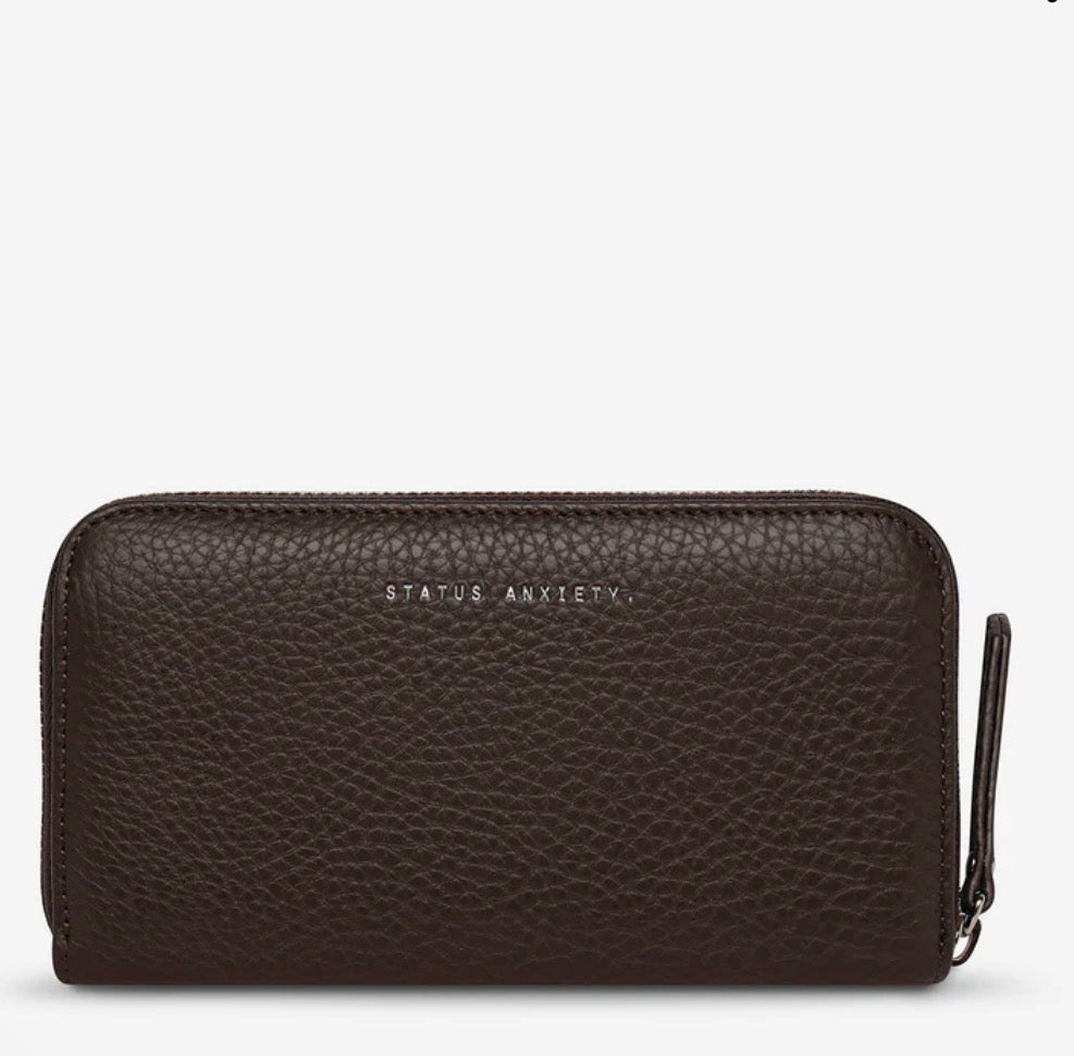 Yet To Come Wallet - Cocoa Status Anxiety