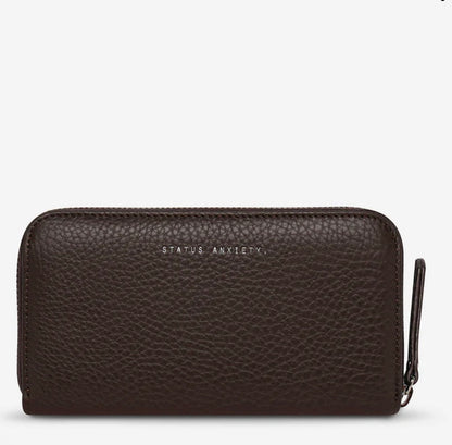 Yet To Come Wallet - Cocoa Status Anxiety