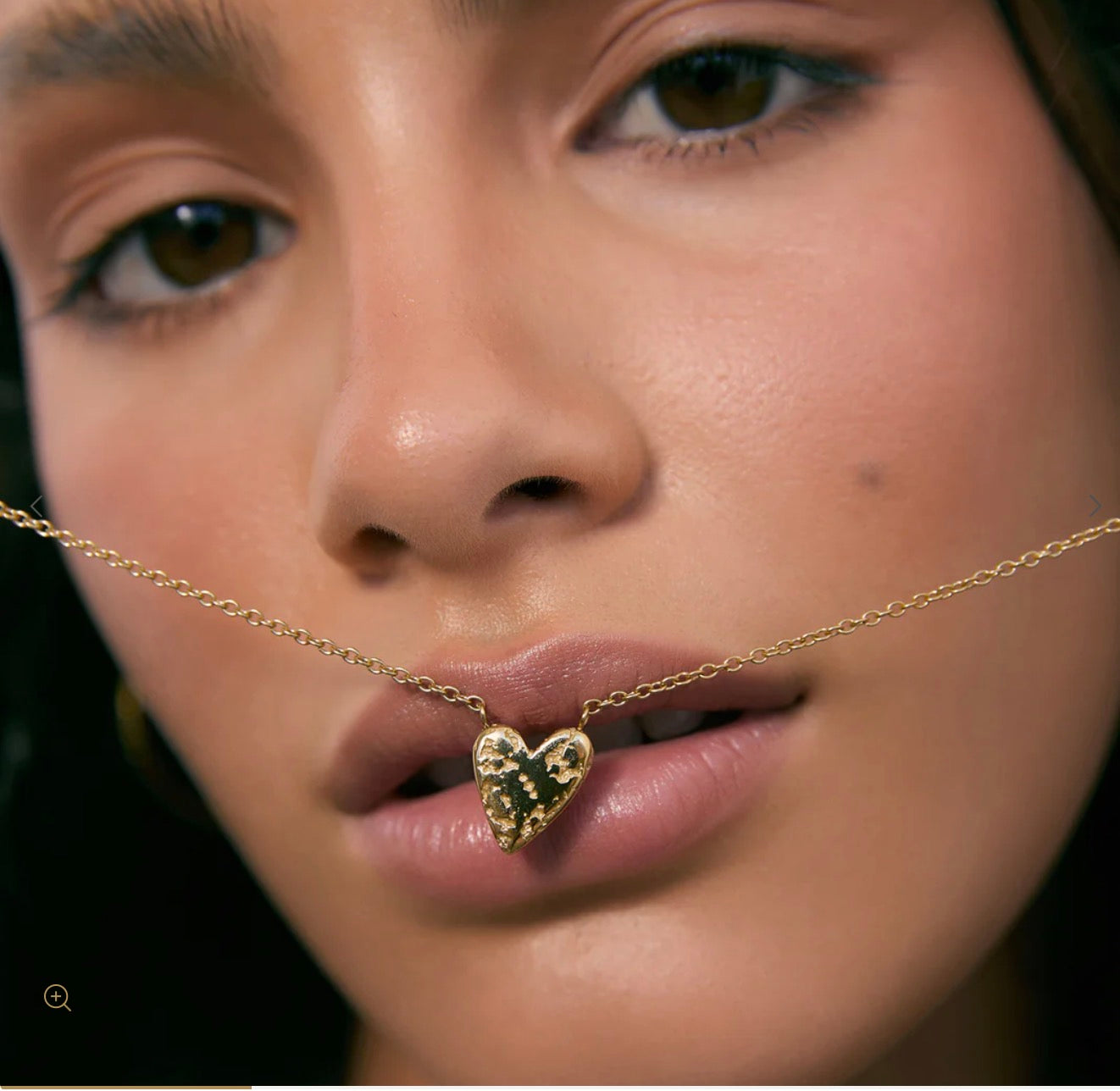 Honey Heart Necklace - Arms of Eve
