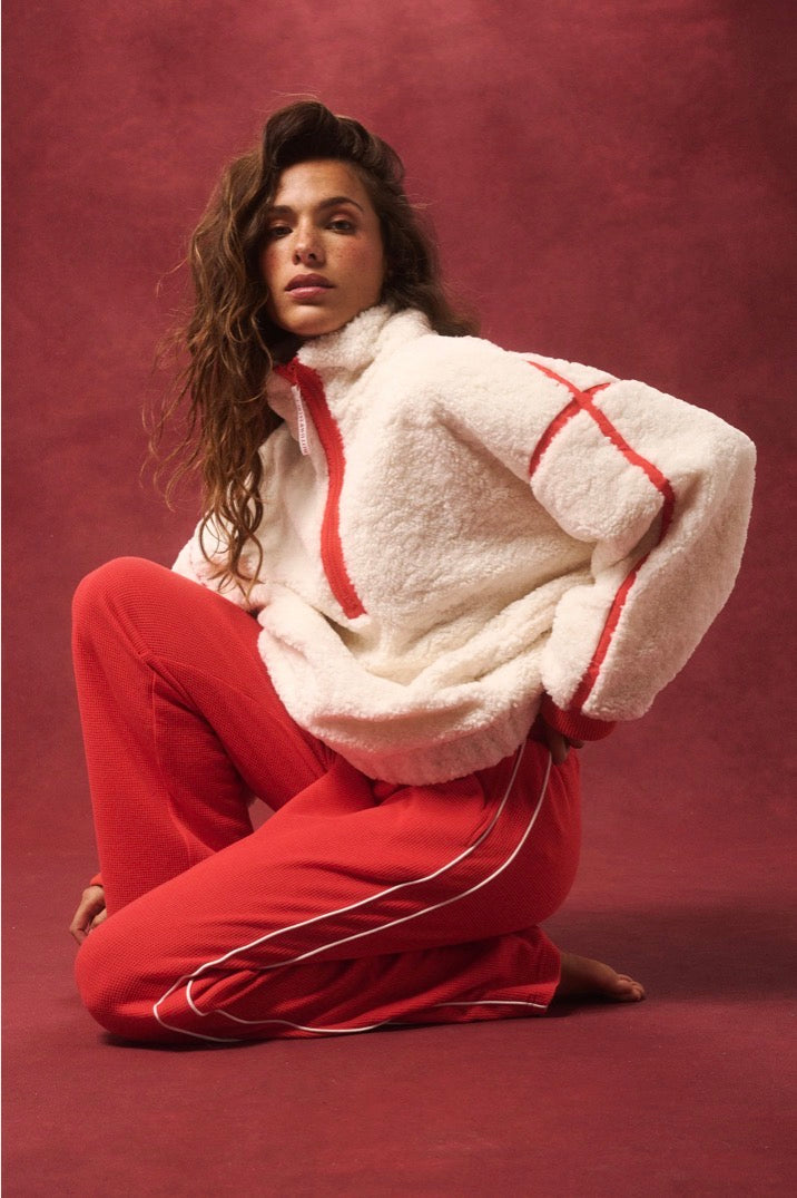 Margot Pullover Cream/Red - Cartel&Willow