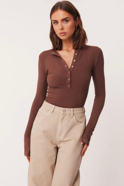 Kenley Top Mocha - SNDYS