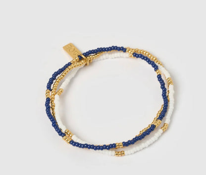 Sunny bracelet set - Navy Arms of Eve