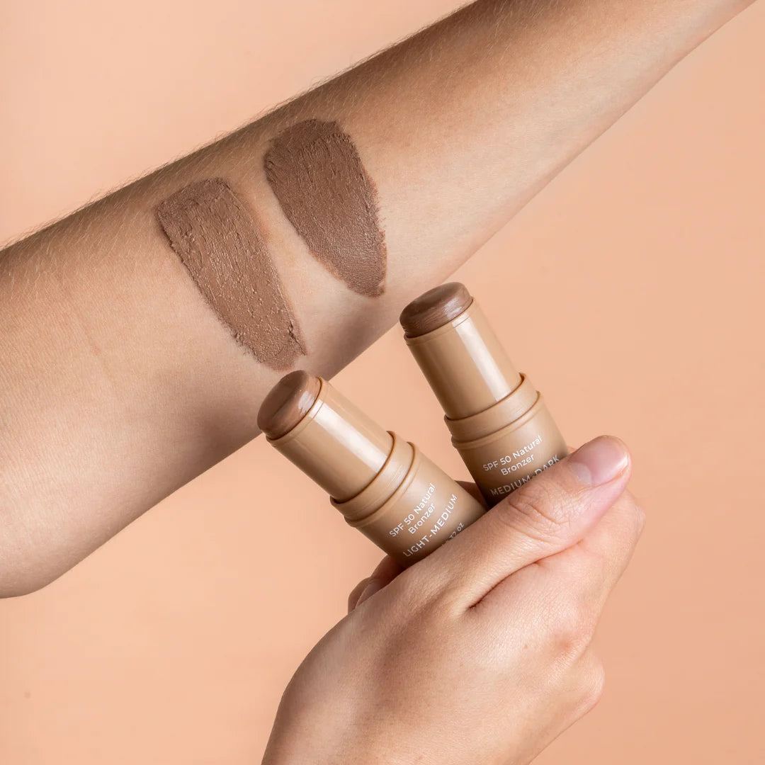 SPF 50 Natural Bronzer Light Medium - Avocado Zinc