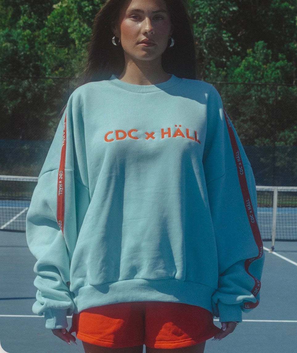CDC x HALL STORE Cloud Sweater - Sky Blue