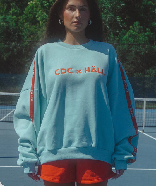 CDC x HALL STORE Cloud Sweater - Sky Blue
