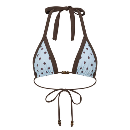 Jayde Triangle Blue Polka Khami Swim