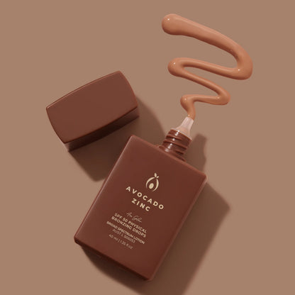 SPF 50 Physical Bronzing Drops - Avocado Zinc