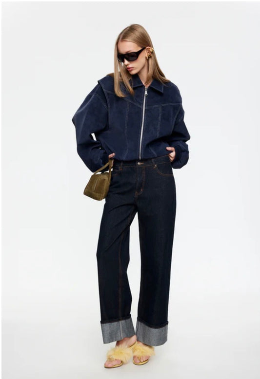 Vista Bomber Washed Navy - Lioness