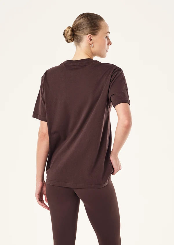 P.E Nation Tidal Relaxed Tee Dark Plum