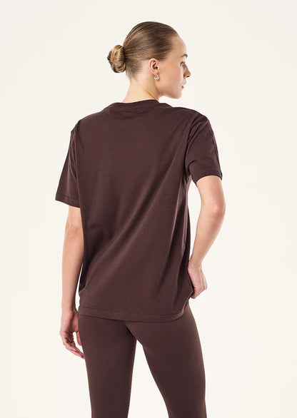 P.E Nation Tidal Relaxed Tee Dark Plum