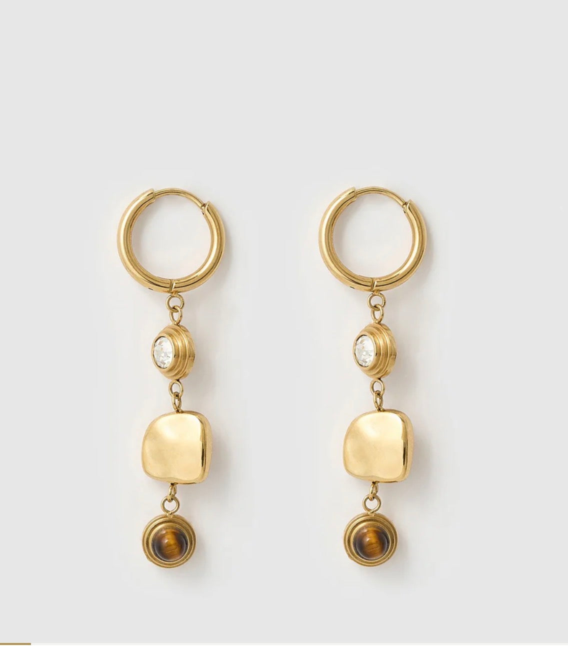 Indie Gold Earrings - Arms of Eve