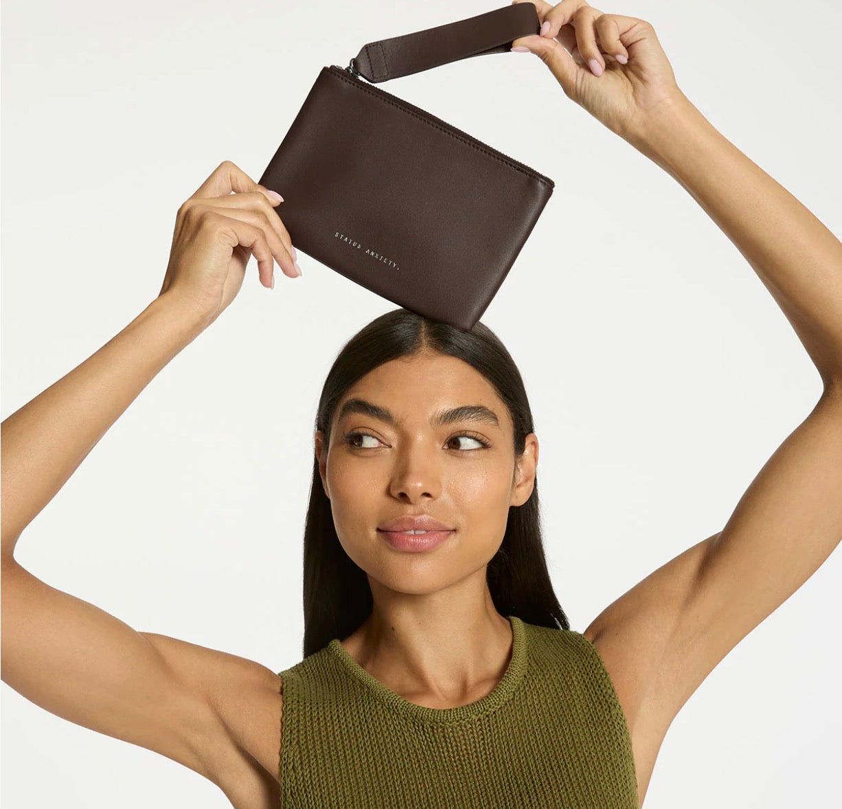 Take Your Chances Wallet Cocoa Nappa - Status Anxiety