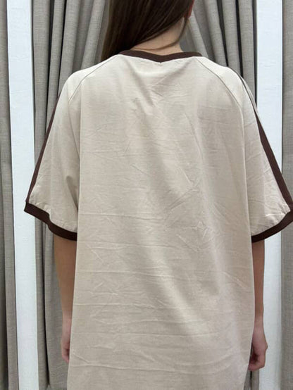 MOST WANTED TEE BEIGE By Frankie