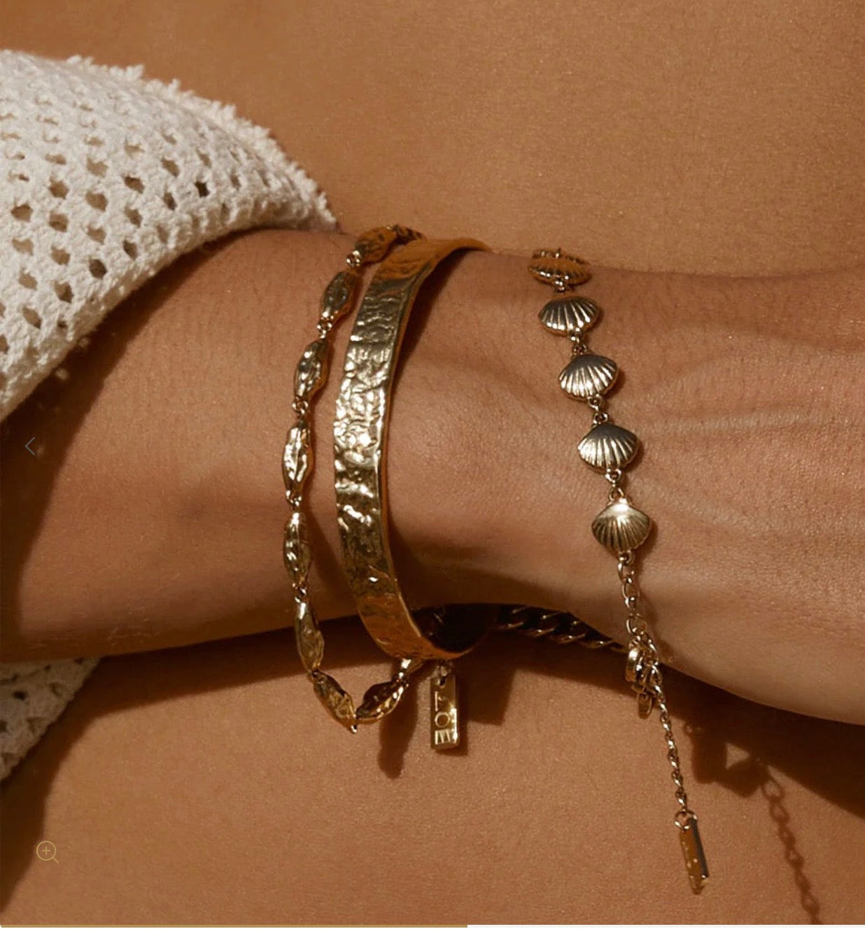 Gigi Gold Bracelet - Arms of Eve