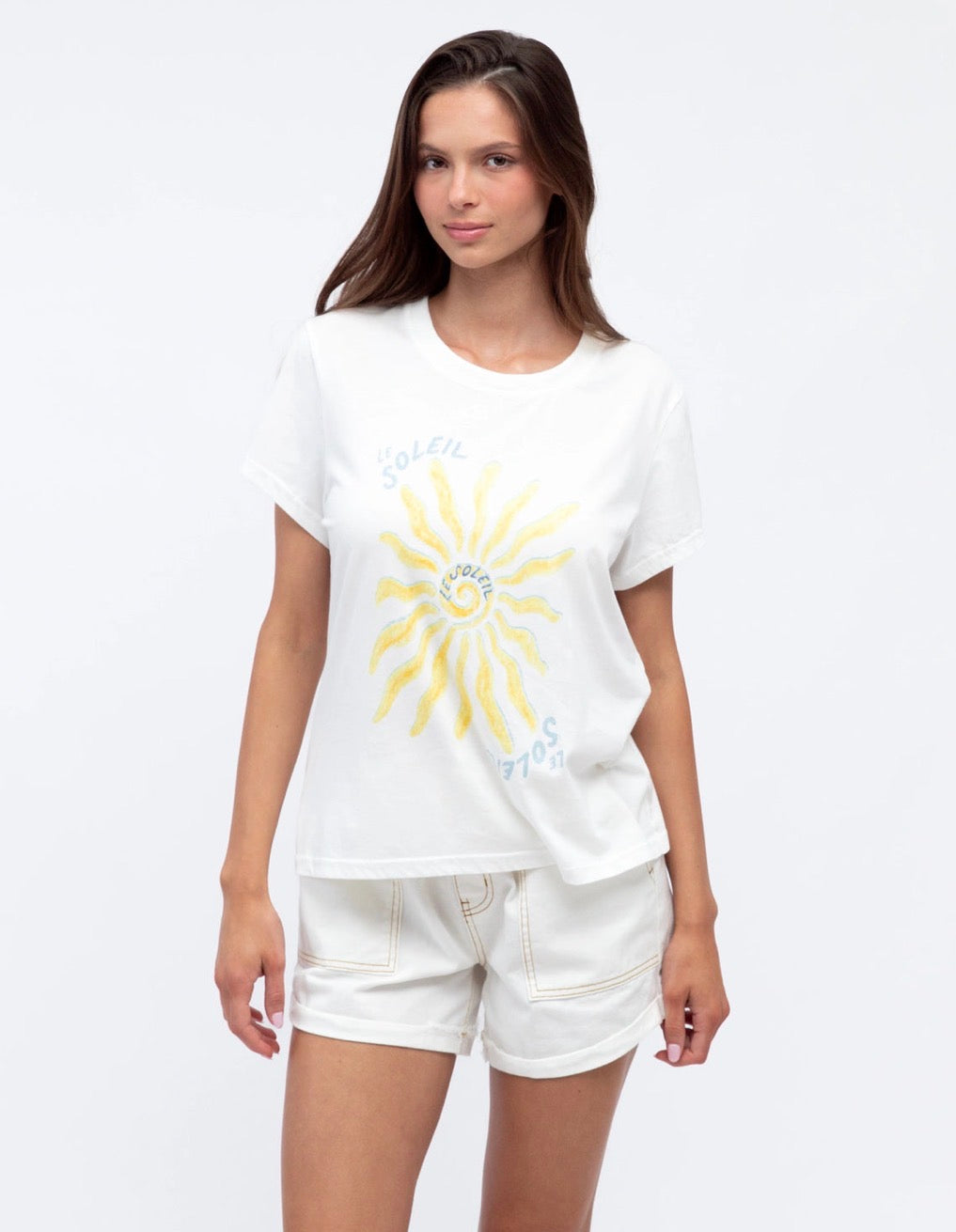Sun Le Soleil Box Tee - Paper Heart