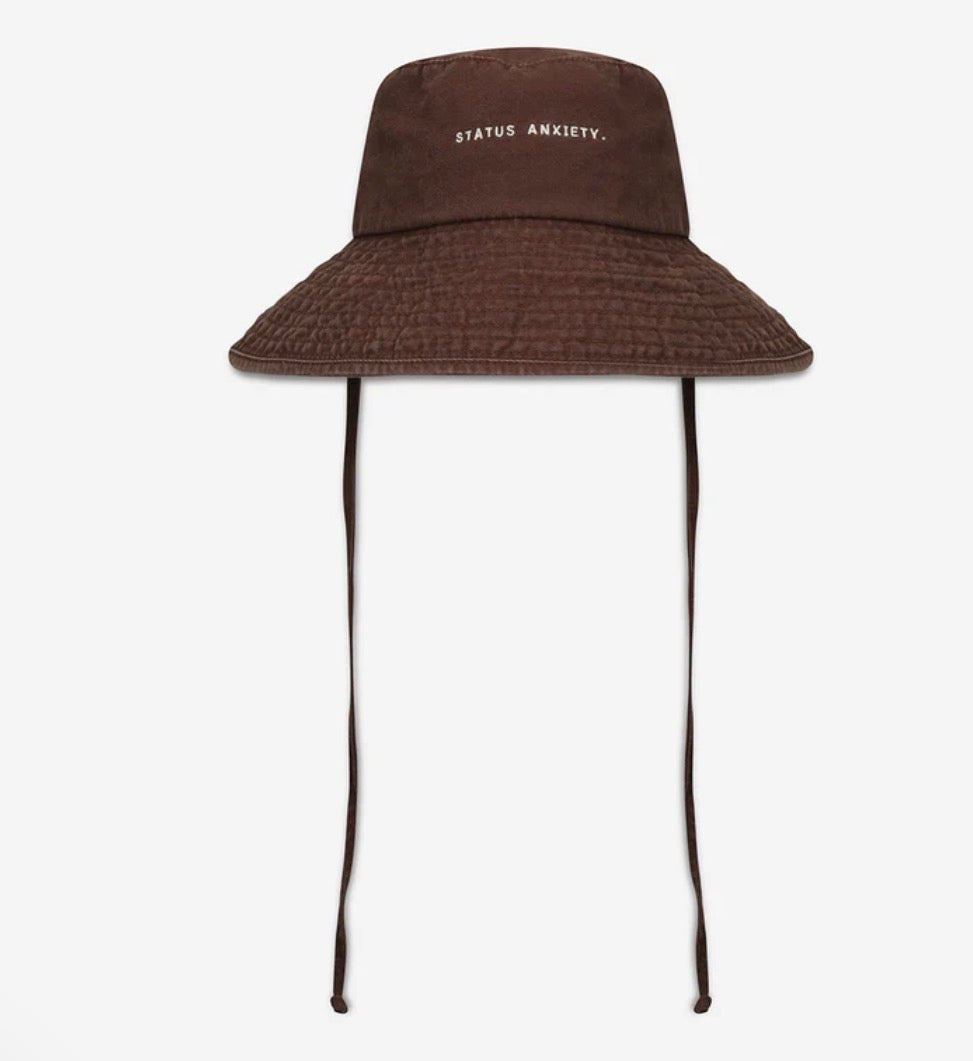 Choc Golden Days Hat - Status Anxiety