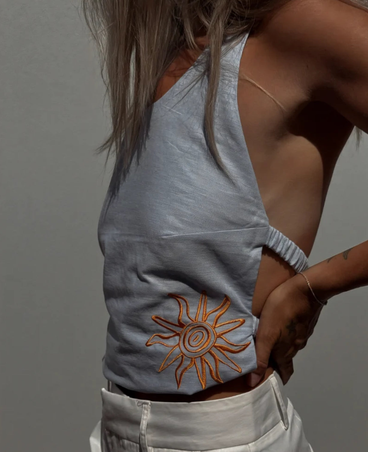 Nacida Halter Top Sol Blue - Juan & Me