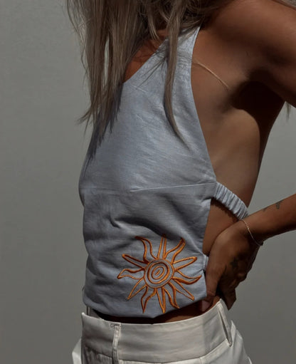 Nacida Halter Top Sol Blue - Juan & Me