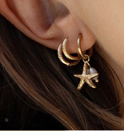 Laguna Pearl Earrings - Arms of Eve