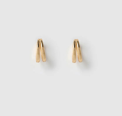 jean huggie earrings arms of eve