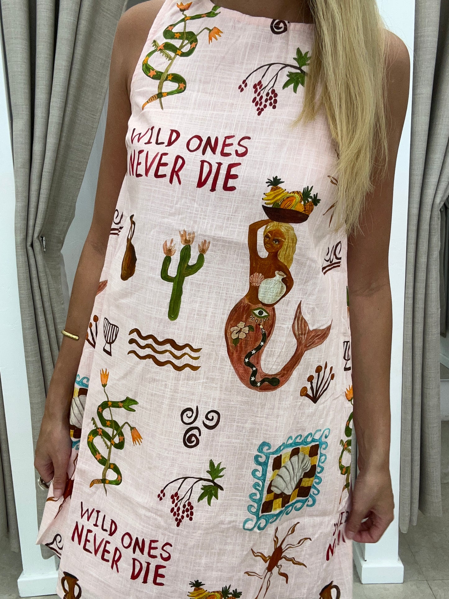 Wild Ones Mini Dress Cotton - By Frankie