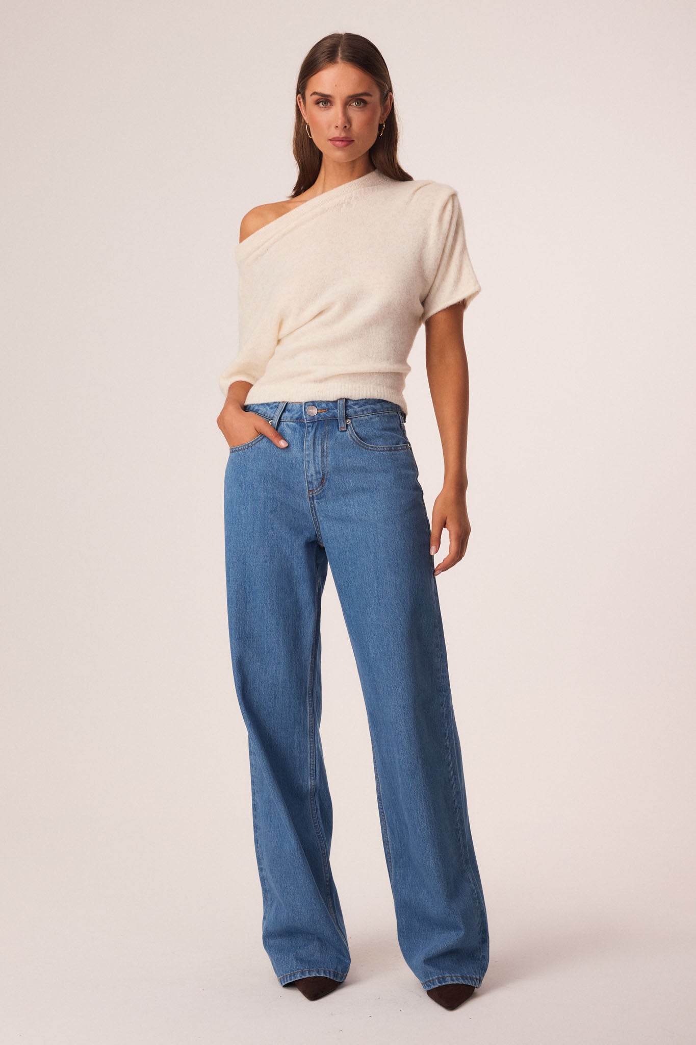 Wilda Top Cream Marle - SNDYS