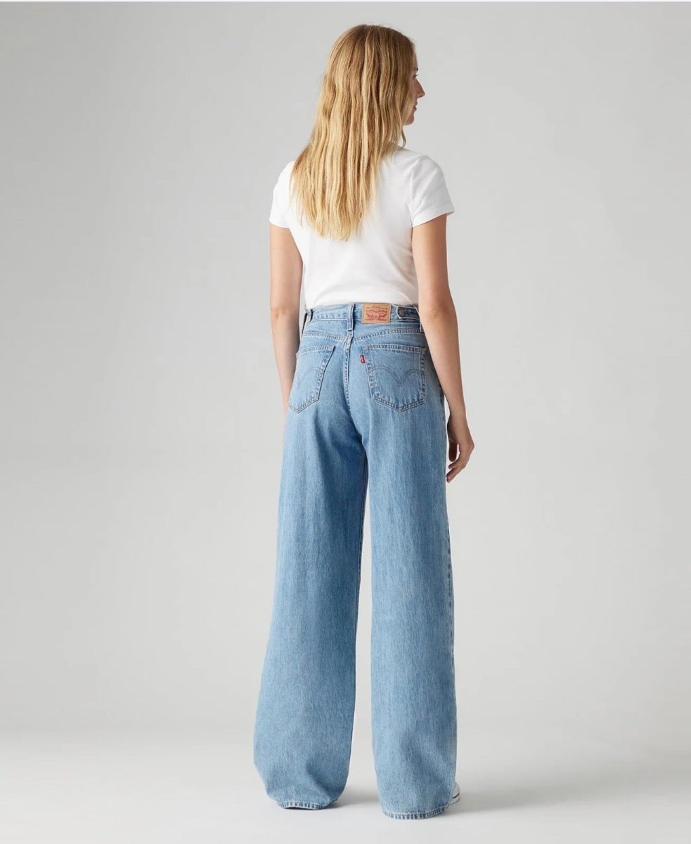 Levi's Women's Cinch Baggy Jean - Invested Indigo