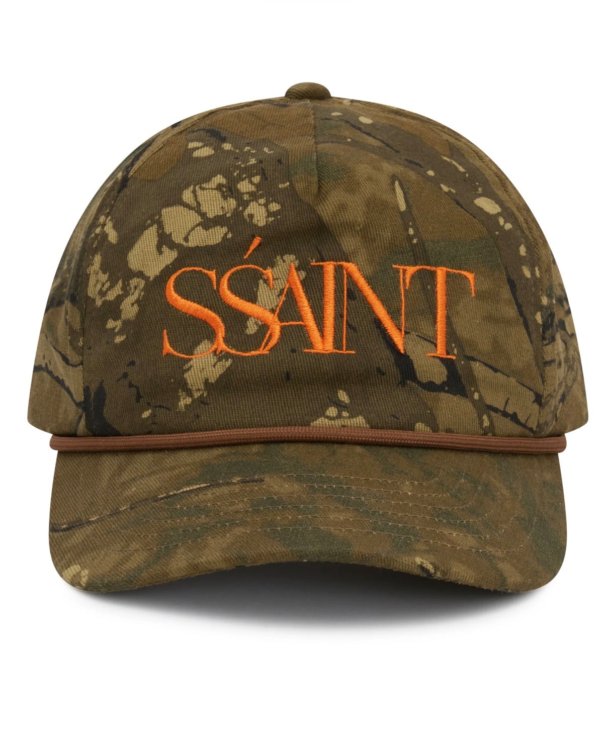 SSAINT Camo Five Panel Cap