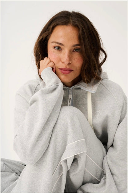 Teagan Hoodie Grey Marle - Cartel & Willow