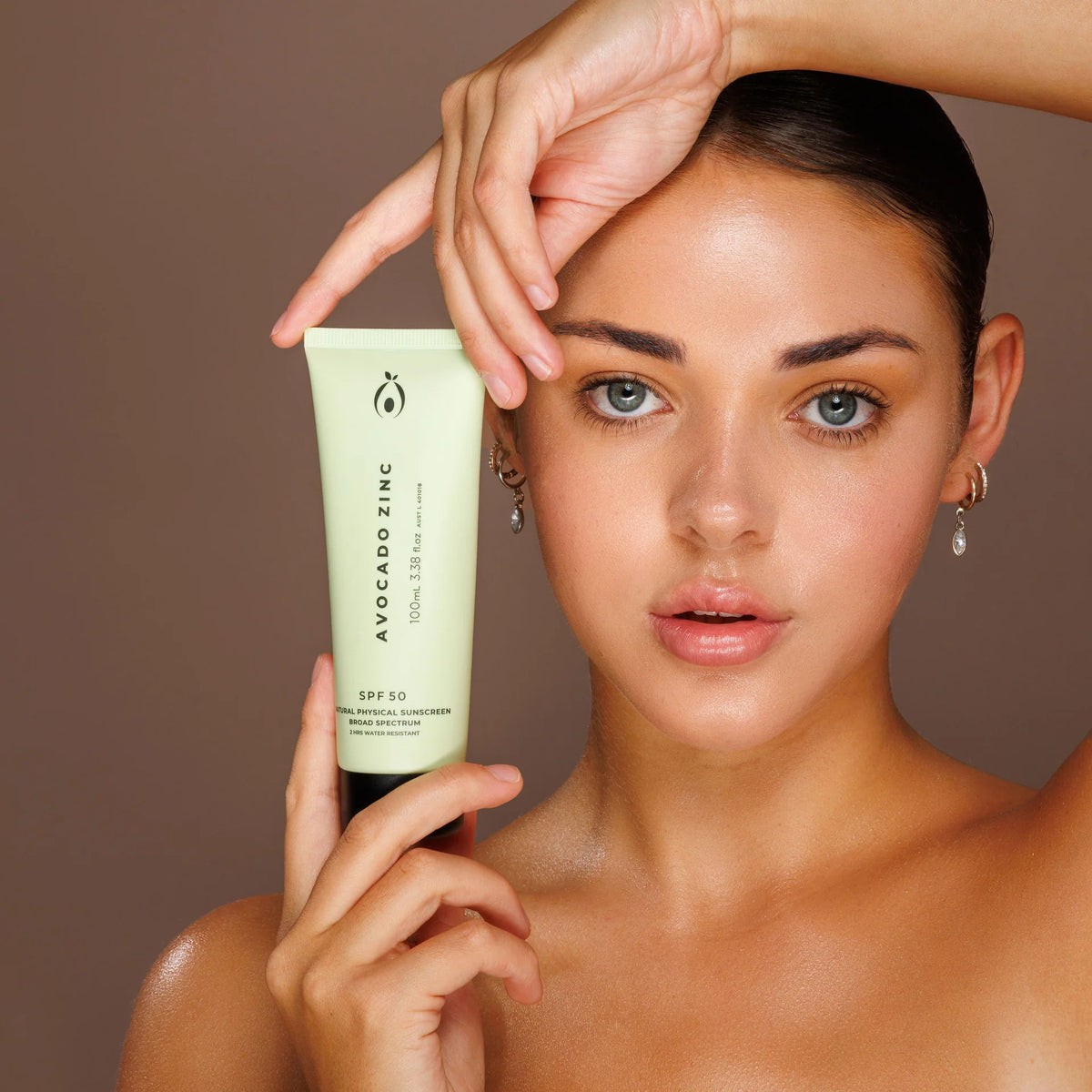SPF 50 Natural Physical Sunscreen - Avocado Zinc
