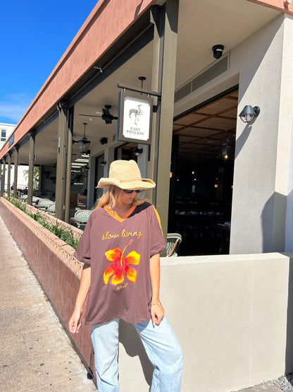 By Frankie Choc Hibiscus Tee