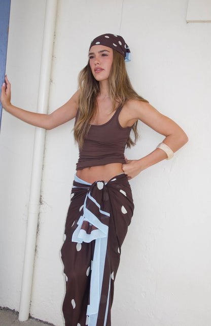 Essential Tank Top Espresso- SSAINT