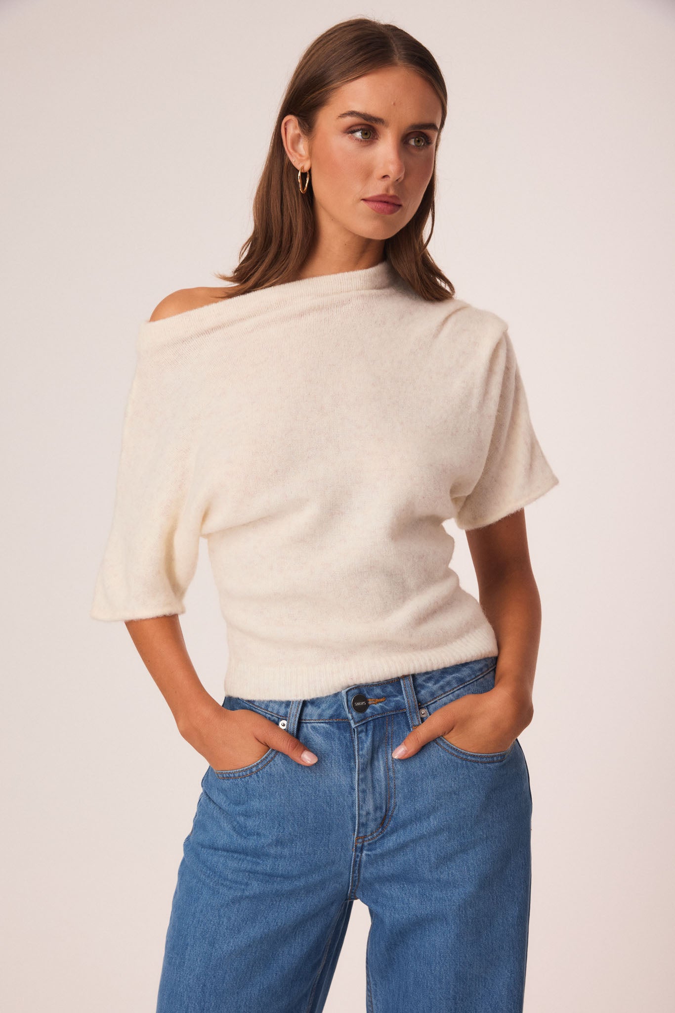 Wilda Top Cream Marle - SNDYS