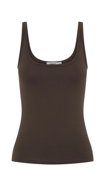 Essential Tank Top Espresso- SSAINT
