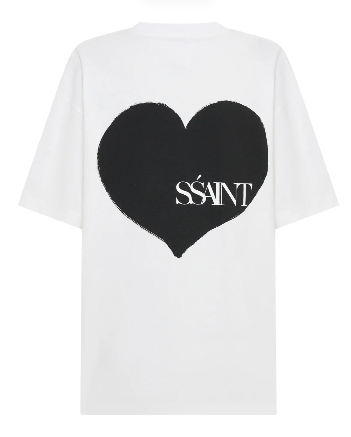SSAINT Heart Tee Black OS