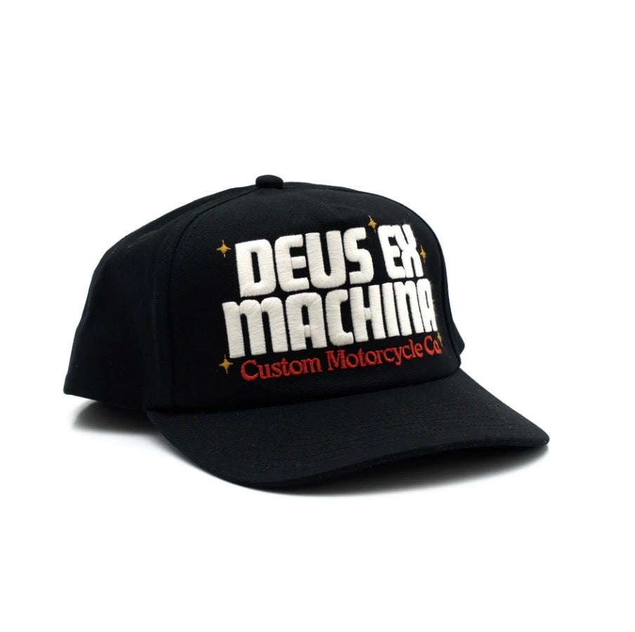 Drop Down Cap Black - Deus Ex Machina