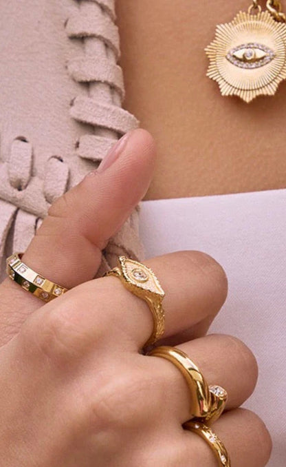 Elysian Gold Ring - Arms of Eve