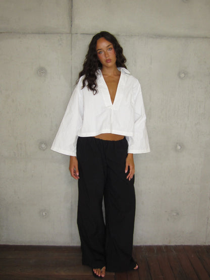 Khami Swim Blanc Shirt White