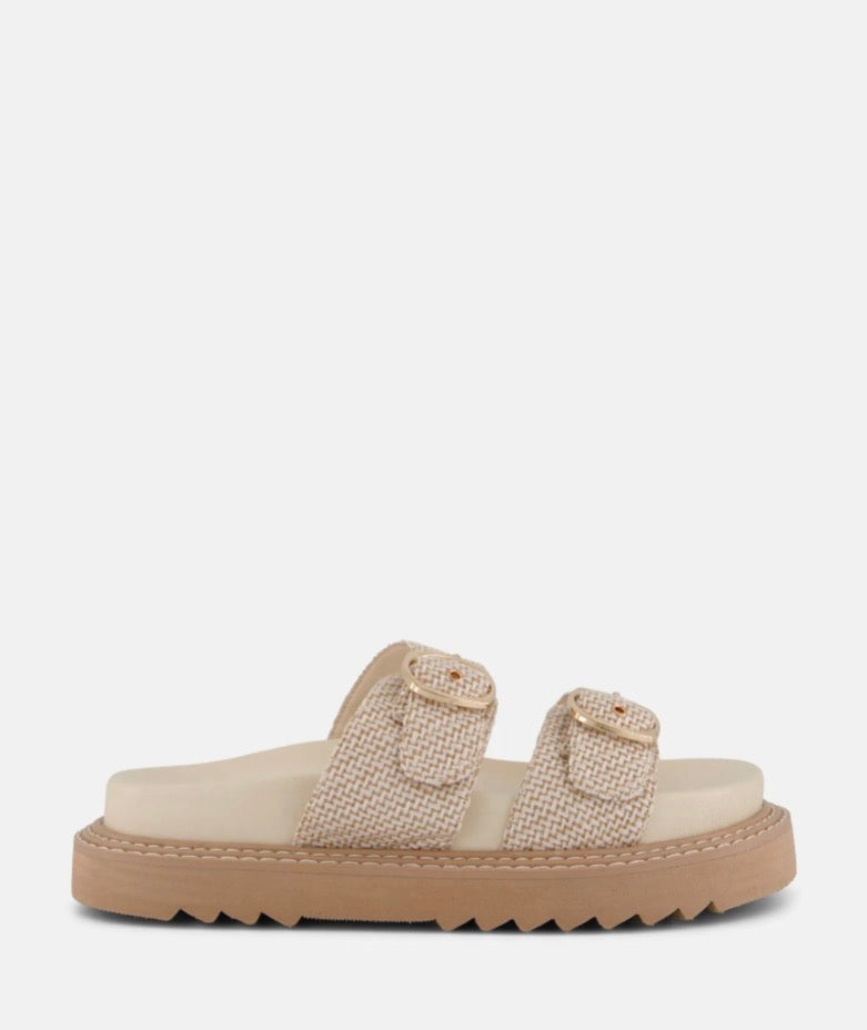 Shelbie Natural Platform Slide - Novo