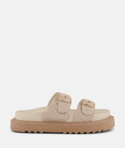 Shelbie Natural Platform Slide - Novo
