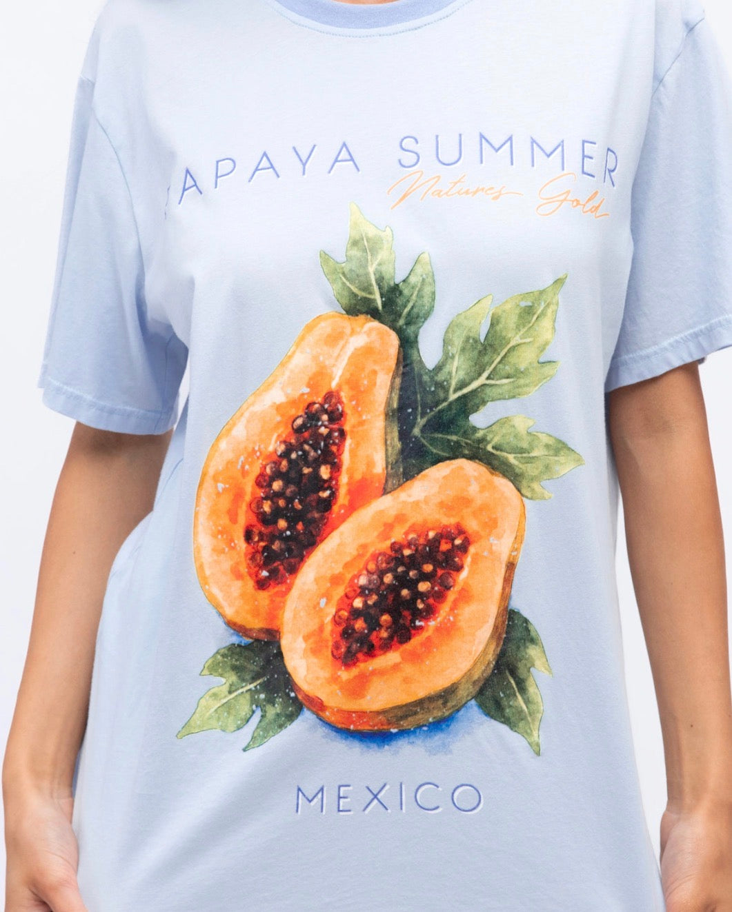 Papaya Summer Tee - Paper Heart