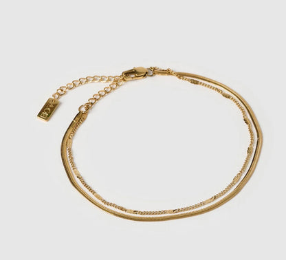 Milli Gold Anklet - Arms of Eve