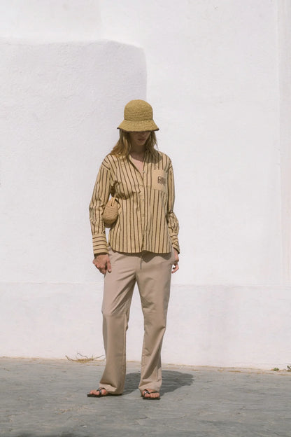 AJJA Pocket Shirt Sand