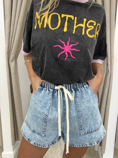 Light Denim Shorts Cotton - By Frankie