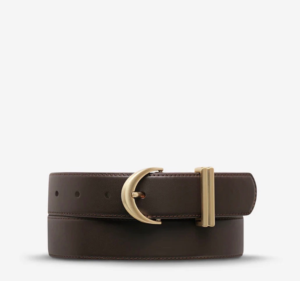 Under Your Spell - Choc/Gold Belt Status Anxiety