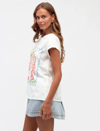 La Dolce Lobster Tee - Paper Heart